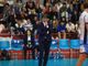 Matteo Battocchio durante la partita vinta a Brescia (Foto: Margherita Leone)