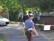 I carabinieri sul luogo dell'omcidio, foto Targatocn