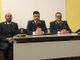Un momento della conferenza tenuta questa mattina presso il Comando provinciale delle Fiamme Gialle