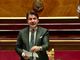 Il premier Giuseppe Conte durante l'informativa al Senato