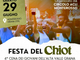 A Monterosso Grana la "Festa del Chiot",  4ª cena dei giovani della Valle Grana