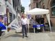 Il coordinatore Marcarino ai banchetti della Lega albese