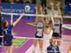 Alessia Populini in attacco contro il Club Italia Crai (foto Guido Peirone)