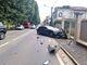 La scena dell'incidente