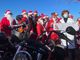 Alla pediatria di Mondovi Babbo Natale arriva in Harley Davidson [FOTO E VIDEO]