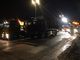 Camion in fiamme nella notte a Fossano