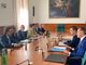 Nell'immagine del luglio scorso l'incontro romano tra Cirio, l'assessore Gabusi e il ministro Toninelli