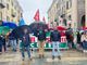 "Democrazia, solidarietà e giustizia sociale": in 400 a Cuneo alla Festa dei Lavoratori, a dispetto della pioggia