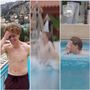 Sinner, festa a Montecarlo con... tuffo in piscina