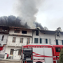 L'incendio in via San Carlo