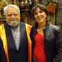 In foto Enzo Bianchi con Silvia Gullino
