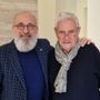 Pier Franco Sibilla, a destra, con Fulvio D'Alessandro Pier Franco Sibilla, a destra, con Fulvio D'Alessandro