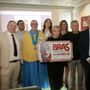 Foto di gruppo al termine della presentazione tenuta ieri alle cantine Ascheri di Bra