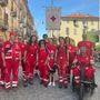 Un gruppo di volontari della Cri di Monesiglio, nel maggio scorso a Cuneo (Fb) Un gruppo di volontari della Cri di Monesiglio, nel maggio scorso a Cuneo (Fb)
