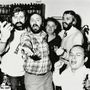 Francesco Guccini, Carlo Petrini e Azio Citi in un immagine ormai celebre Francesco Guccini, Carlo Petrini e Azio Citi in un immagine ormai celebre