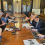L'incontro tenuto nel pomeriggio di oggi in Prefettura