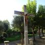 La Croce nel giardino del Santuario della Madonna dei Fiori di Bra