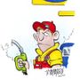 Il caro carburanti nella vignetta di Danilo Paparelli