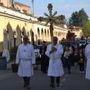 In foto processione di Pasqua, a Bra