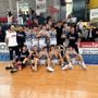 La squadra albese dopo la vittoria con Livorno