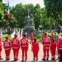 Volontari della Croce Rossa in festa a Bra (foto di Maurizio Mangino)