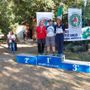 Cristina Omini sul secondo gradino del podio Cristina Omini sul secondo gradino del podio