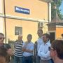 Il sopralluogo al passaggio a livello del Mussoto (Credito Gioetti) Il sopralluogo al passaggio a livello del Mussoto (Credito Gioetti)