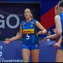 Matilde Borello in campo contro gli Usa