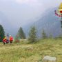 Soccorso in montagna a Valdieri: salvata escursionista in difficoltà Soccorso in montagna a Valdieri: salvata escursionista in difficoltà