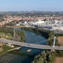 Una veduta di Alba, coi suoi ponti Una veduta di Alba, coi suoi ponti
