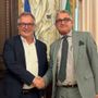 L'assessore Gallo e il presidente della Camera di Commercio di Cuneo Crosetto