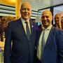 il Principe Alberto di Monaco con il sindaco Mottinelli