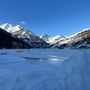 Il lago di Pontechianale ghiacciato: spettacolo affascinante, me non è una novità