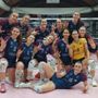 Le pumine festeggiano la vittoria sul campo del Chieri 76 (ph. ufficio stampa Mondovì Volley) Le pumine festeggiano la vittoria sul campo del Chieri 76 (ph. ufficio stampa Mondovì Volley)