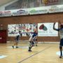 Un momento della partita di Saronno Un momento della partita di Saronno