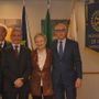 Enrico Strada, Salvatore Paparelli, Piera Arata (Presidente del Rotary Club Alba) e Remo Gattiglia (Past Governor Distretto 2032). Foto di Lucia Ernè