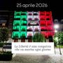 Alba celebra il 25 Aprile: il Tricolore illumina Palazzo ACA