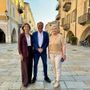 Da sinistra l'assessora comunale alle Manifestazioni Sara Tomatis, l'assessore regionale Paolo Bongioanni e la sindaca di Cuneo Patrizia Manassero Da sinistra l'assessora comunale alle Manifestazioni Sara Tomatis, l'assessore regionale Paolo Bongioanni e la sindaca di Cuneo Patrizia Manassero