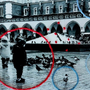 Uno scatto di Chiara Tarditi, rielaborato con la tecnica del ricamo su fotografia