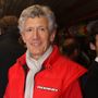 Un'immagine del 2010: Roberto Boano alla presentazione della Dakar