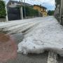 Immagine di una recente grandinata a Farigliano