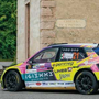 Nella foto Sara Carra su Skoda Fabia Rally2 Evo