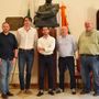 Il consigliere Danna con gli assessori comunali che hanno preso parte al confronto in Provincia su calcio giovanile e impiantistica sportiva Il consigliere Danna con gli assessori comunali che hanno preso parte al confronto in Provincia su calcio giovanile e impiantistica sportiva