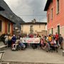 Un bel momento di convivialità a Valdieri Un bel momento di convivialità a Valdieri
