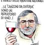 L'omaggio a Francesco Guccini nella vignetta di Paparelli