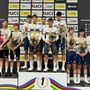 CICLISMO / Alberto Veglia trionfa nell’inseguimento a squadre ai Mondiali juniores e si mette al collo una meravigliosa medaglia d’oro CICLISMO / Alberto Veglia trionfa nell’inseguimento a squadre ai Mondiali juniores e si mette al collo una meravigliosa medaglia d’oro