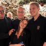 Paolo Bonolis a Limone Piemonte, tra sorrisi e foto