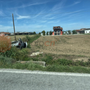 Incidente in via Villafalletto a Fossano: auto carambola nel prato