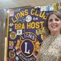 In foto Silvia Gullino, presidente del Lions Club Bra Host