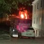 L'incendio al Parco Tanaro dello scorso 9 ottobre (Copyright Targatocn)